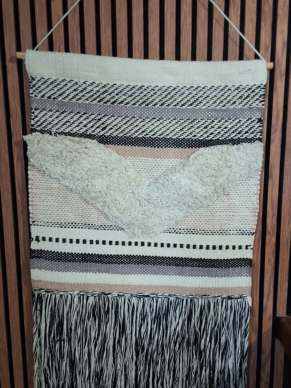 Boho Woven Wall Hanging Tapestry (Textile)